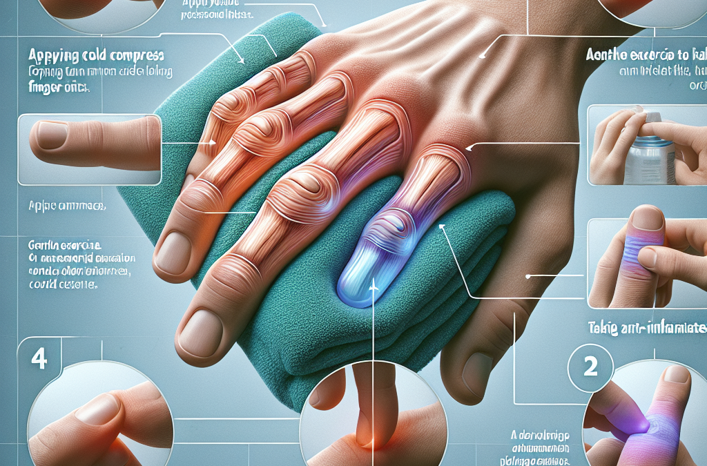 How to reduce swelling in finger joints