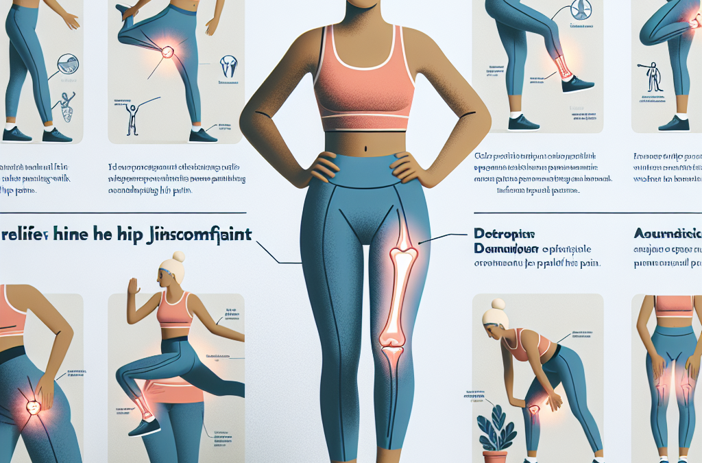 How to relieve hip joint discomfort