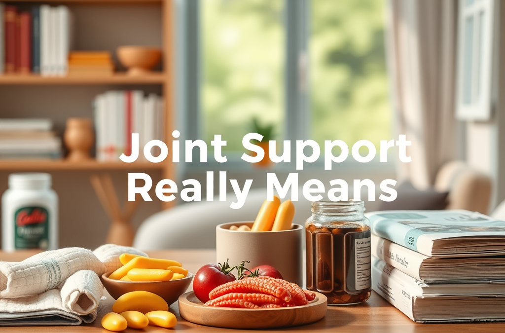 What Joint Support Really Means: Key Nutrients, Practices, and Lifestyle Choices